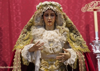 La Virgen del Amor repuesta al culto tras ser restaurada por Antonio Dubé Herdugo