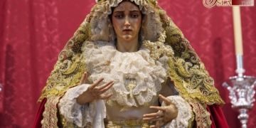 La Virgen del Amor repuesta al culto tras ser restaurada por Antonio Dubé Herdugo