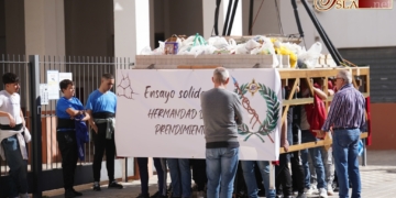Kilos de solidaridad gracias a los cargadores de Prendimiento y Buen Fin