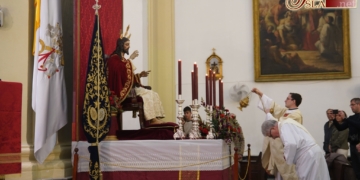 Los hermanos de Cristo Rey pusieron fin a los cultos en honor de su Titular con una Solemne Función
