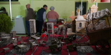 Hasta el sábado los belenistas muestran y venden parte de su arte