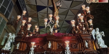 El Cristo de las Misericordias salió en Chipiona en conmemoración del terremoto de 1755