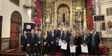 La Hermandad del Nazareno partició de la celebración del 200 aniversario de la concesión del título de Archicofradía a la del Silencio de Sevilla