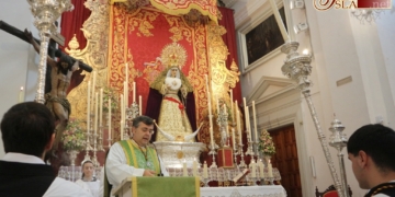 Jura de nuevos hermanos y Solemne Función para clausurar los cultos a la Virgen del Amparo en Cádiz