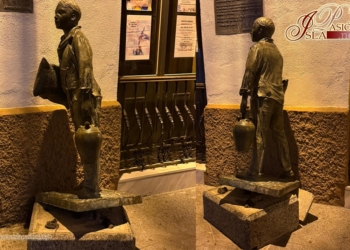 Un nuevo acto de vandalismo: este sábado le tocó al monumento al cargador