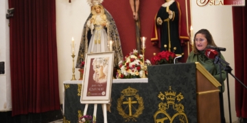 Miriam Parra dio a conocer el cartel retratístico anunciador de la festividad de la Esperanza