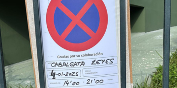 Se comienza a cambiar la señalización excepcional para que la Cabalgata de Reyes sea el 4 de enero