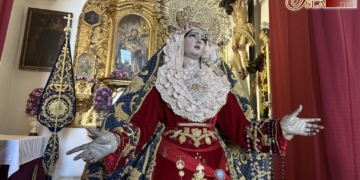 La Virgen de la Luz de Cádiz en Besamano