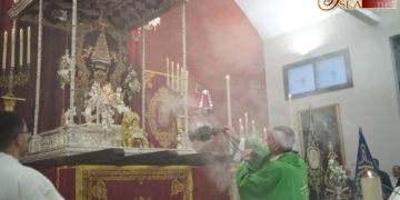 Una eucaristía puso punto y final a los actos por el XXV aniversario de la Hermandad del Rocío