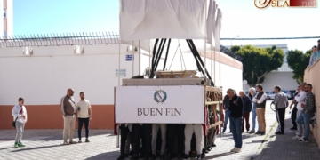 La cuadrilla de la Virgen del Buen Fin también se prepara de cara a la próxima salida procesional