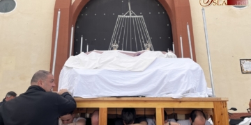 El palio de la Paz se ve cada vez más cerca con la prueba del pollero