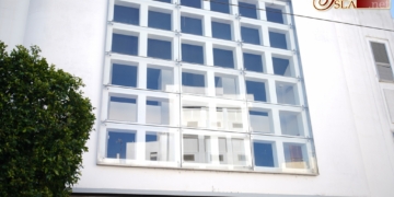 Se pierde este año el anuncio del cartel de la Semana Santa en la fachada del Centro de Congresos