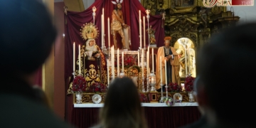 Desde hoy en la Iglesia Mayor los hermanos de Columna celebran el Quinario de Cuaresma