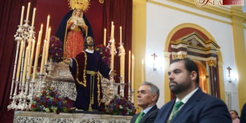 El Triduo de Huerto prosigue con el segundo día y el detalle al pregonero de la Semana Santa