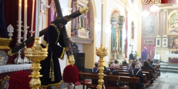 Los hermanos de Misericordia celebran desde ayer el Triduo a su Titular cristífero