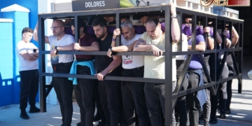 La cuadrilla de la Virgen de los Dolores de Nazareno encara la última parte de su preparación