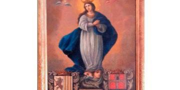 El Ayuntamiento de Arcos denuncia la desaparición de un cuadro de la Inmaculada
