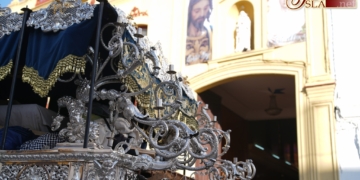 Los pasos de Cristo Rey y Estrella ya en La Salle a la espera de un nuevo Domingo de Ramos