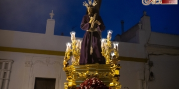 Jesús Nazareno cerró el Viernes de Dolores con su tradicional Vía-Crucis