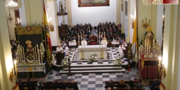 Un Pontifical presidido por Monseñor Zornoza ayer en la Castrense sirvió como acto central del Año Jubilar en San Fernando