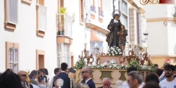 Los escolares lasalianos acompañaron a San Juan Bautista de La Salle en su anual procesión