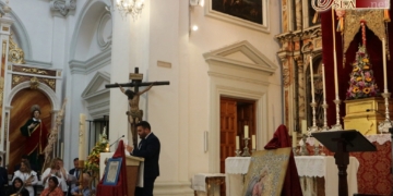 Pregón y cartel para anunciar una nueva Romería del Rocío en la hermandad de Cádiz