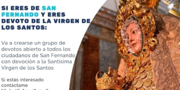 Se crea en San Fernando un grupo de devotos de la Virgen de los Santos de Alcalá