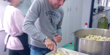 La Bolsa de Caridad del Nazareno volvió a colaborar elaborando menús para El Pan Nuestro