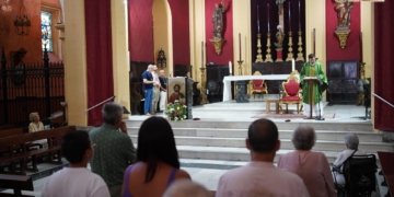 Soledad celebró con una misa la festividad de San Joaquín y Santa Ana