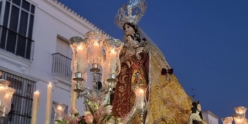 En Medina-Sidonia se abrió ayer el ciclo de procesiones carmelitanas