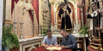Juan Carlos García Díaz firma con Misericordia la ejecución del altar de la Virgen de la Piedad