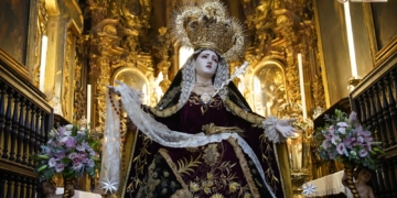 Besamanos Magno de Cádiz: María Santísima en su Quinta Angustia