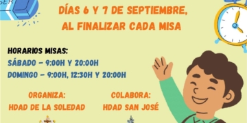 La Vocalía de Caridad de Soledad organiza una campaña de recogida de material escolar