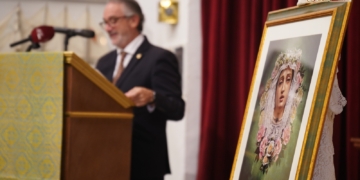 Juan José Castiñeiras dio a conocer el cartel de la Coronación Canónica de la Esperanza