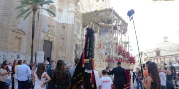 La Virgen de la Merced de Cádiz salió en procesión el pasado domingo