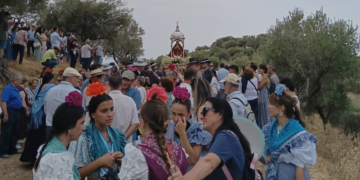 Alcalá de los Gazules volvió a arropar a la Virgen de los Santos en una nueva Romería