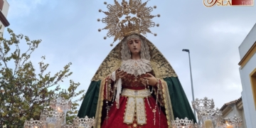 San José Artesano acompañará a la Virgen del Dulce Nombre de Chiclana en el regreso tras la Función en la Plaza de la Libertad