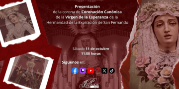 Mañana se presenta la corona de Coronación Canónica de la Virgen de la Esperanza