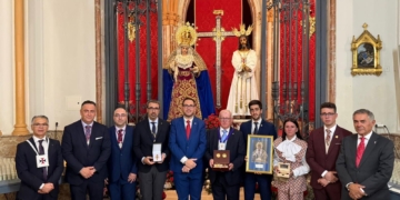 Medio centenar de cofrades de hermandades trinitarias de toda España se reunieron el pasado sábado en Málaga