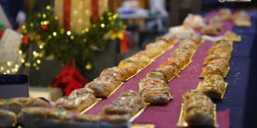 El roscón más solidario volvió de la mano de la Hermandad del Rocío