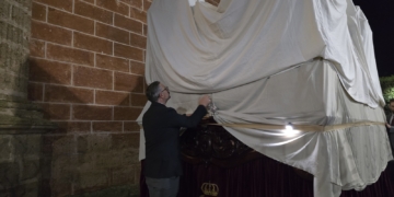 Con el traslado de los pasos de Columna y Lágrimas comienza la cuenta atrás para una nueva Semana Santa desde la Iglesia Mayor
