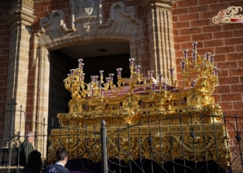 El paso de Jesús Cautivo y Rescatado ha sido trasladado a la Iglesia Mayor esta tarde
