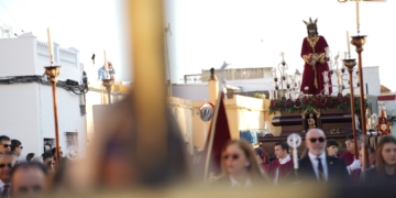 El Cristo de la Sentencia abre las vísperas en San Fernando desde Gallineras