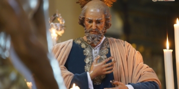 San Pedro Apóstol pasa a formar parte del título de la Hermandad de Columna
