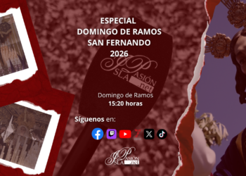 Sigue en directo el Domingo de Ramos en San Fernando: Cristo Rey, Columna y Humildad y Paciencia