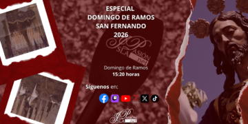 Sigue en directo el Domingo de Ramos en San Fernando: Cristo Rey, Columna y Humildad y Paciencia