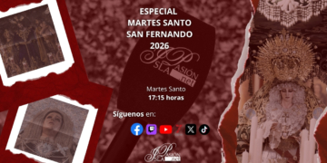Sigue en directo el Martes Santo en San Fernando: Huerto, Caridad y Prendimiento