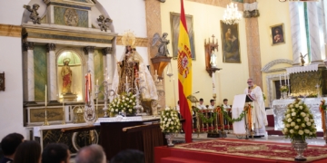 Una eucaristía solemne conmemoró el 125 aniversario del Patronazgo de la Virgen del Carmen sobre la Armada española