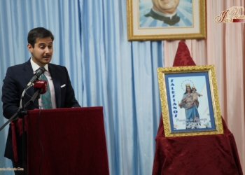 Francisco Hernández dio a conocer el cartel que anuncia una nueva salida procesional de María Auxiliadora