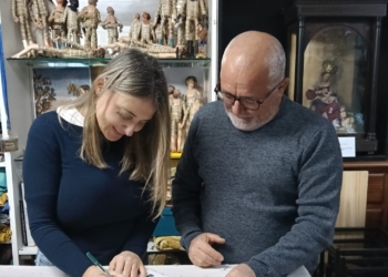 El belén de El Redentor tendrá figuras de los prestigiosos escultores José Luis Vázquez y Genma Luna